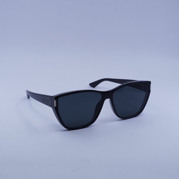 Saint Laurent SL 758 001 Sunglasses Black Cat Eye Frame, Dark Grey Lenses main image 5